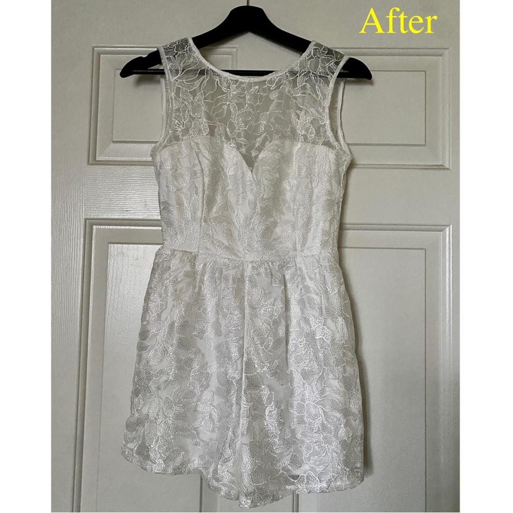 Lulu’s White Lace Romper Jumpsuit Shorts